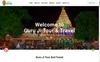 Wwwgurujitravels.com Screenshot 2024-04-22 11:24:50