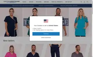 Uniforms4healthcare.com Screenshot 2024-05-14 18:16:53