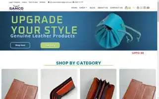 Sancoleather.com Screenshot 2024-05-23 00:01:42