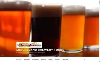 Longislandbrewerytours.com Screenshot 2024-04-24 05:42:40
