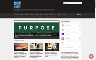 Thechrisvossshow.com Screenshot 2024-07-06 18:58:36