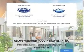 Havelockpoolandspa.com Screenshot 2024-05-16 01:03:39