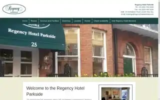 Regencyhotelparkside.com Screenshot 2024-04-23 19:44:50