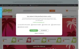 Adamsport.cz Screenshot 2024-07-10 09:47:40