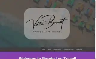Purpleleotravel.info Screenshot 2024-04-14 20:39:57