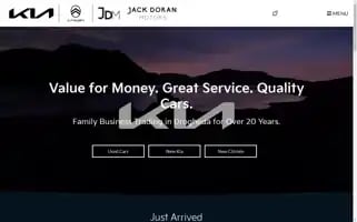 Jackdoranmotors.ie Screenshot 2024-06-18 18:33:46