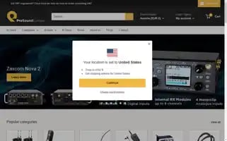 Prosoundeurope.com Screenshot 2024-04-27 15:50:17