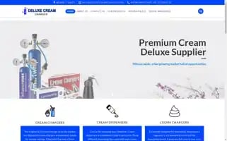 Deluxecreamcharger.com Screenshot 2024-05-20 08:14:09