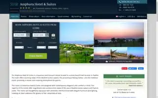 Amphorahotelsuitespaphos.com Screenshot 2024-04-22 17:27:30