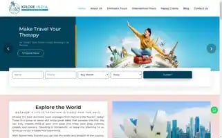 Xploreindiatourism.com Screenshot 2024-04-14 19:28:14