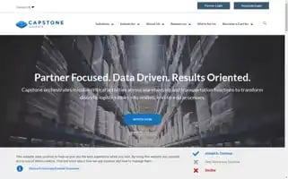 Capstonelogistics.com Screenshot 2024-05-08 23:57:50