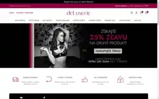 Deluxerie.sk Screenshot 2024-07-09 07:43:30
