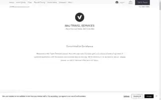 Majtravelservices.com Screenshot 2024-04-19 05:44:45