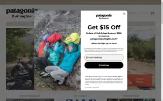 Patagoniaburlington.com Screenshot 2024-05-13 08:09:26