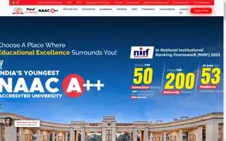 Paruluniversity.ac.in Screenshot 2024-06-16 06:16:22