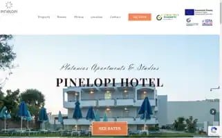 Pinelopi-hotel.com Screenshot 2024-04-25 13:47:21