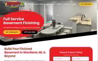 Impressivebasements.com Screenshot 2024-07-07 16:44:26