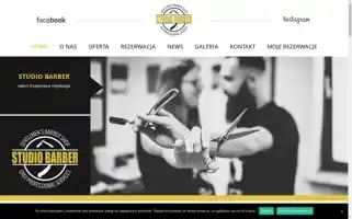 Studiobarber.pl Screenshot 2024-05-19 16:10:52