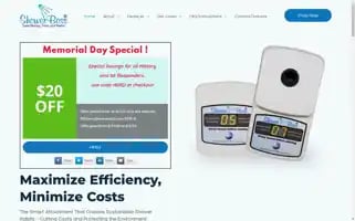 Showertimers.net Screenshot 2024-05-16 17:13:49