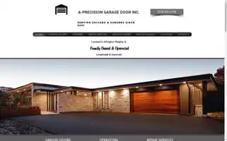Aprecisiongaragedoor.com Screenshot 2024-05-08 13:47:49