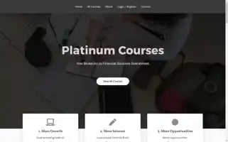Platinumcourses.online Screenshot 2024-05-23 22:24:18