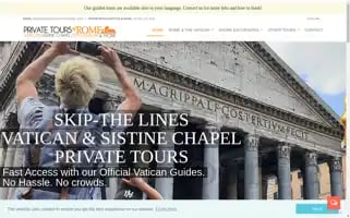 Privatetoursofrome.com Screenshot 2024-04-15 17:10:51