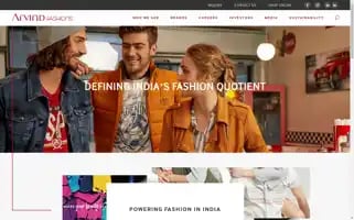 Arvindfashions.com Screenshot 2024-06-17 22:40:04