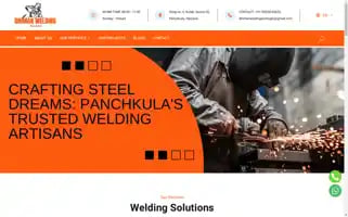 Dhimanweldingworks.com Screenshot 2024-05-28 22:55:41