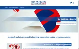 No-parking-stickers.com Screenshot 2024-05-28 05:06:50