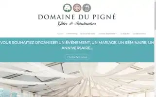 Domainedupigne.com Screenshot 2024-07-10 00:42:50