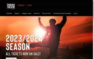 Phoenixtheatre.com Screenshot 2024-05-13 09:35:38