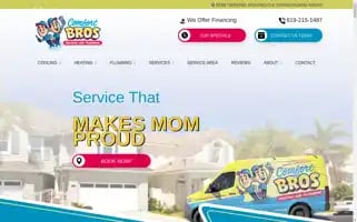 Comfortbros.com Screenshot 2024-07-04 16:51:50