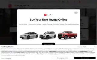 Zanesvilletoyota.com Screenshot 2024-05-15 09:44:07