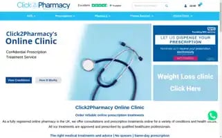 Click2pharmacy.co.uk Screenshot 2024-06-28 07:39:10