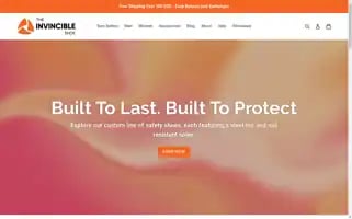 Theinvincibleshoe.com Screenshot 2024-05-04 07:35:20