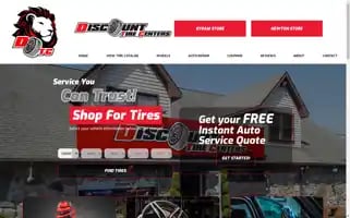 Discounttirecentersnj.com Screenshot 2024-05-09 10:38:27