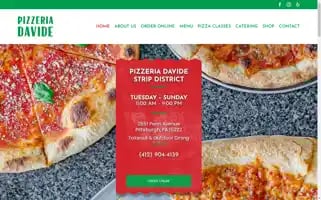 Pizzeriadavide.com Screenshot 2024-06-12 05:14:41