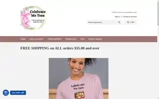 Celebratemetees.com Screenshot 2024-04-26 04:12:24