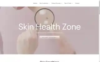 Skinhealthzone.com Screenshot 2024-05-19 10:56:54