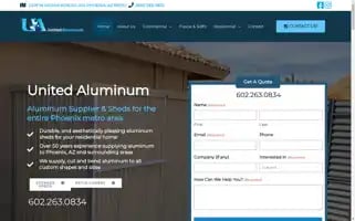 Unitedalum.com Screenshot 2024-05-14 18:28:45