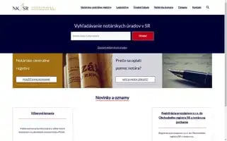 Notar.sk Screenshot 2024-07-10 06:34:53