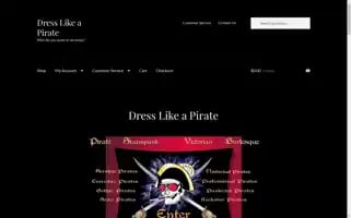 Dresslikeapirate.com Screenshot 2024-05-09 11:38:35