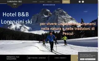 Lorenzinihotelski.com Screenshot 2024-04-17 17:30:28