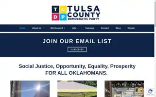 Tulsacountydemocrats.org Screenshot 2024-06-12 13:32:42