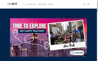 Impacttoursandtravel.com Screenshot 2024-04-17 09:58:15