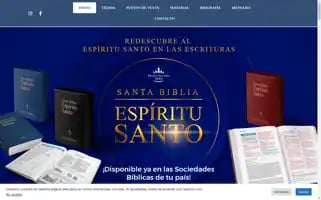 Bibliadelespiritusanto.com Screenshot 2024-05-20 22:37:16