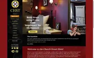 Churchstreethotel.com Screenshot 2024-04-12 06:43:12