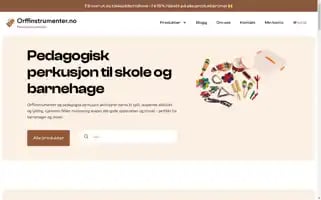 Orffinstrumenter.no Screenshot 2024-05-20 18:37:48