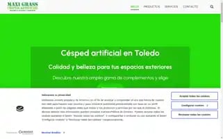 Maxigrasscespedartificial.com Screenshot 2024-05-18 10:40:36