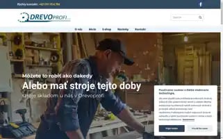 Drevoprofi.sk Screenshot 2024-05-19 21:39:21